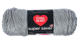 Red Heart Super Saver Yarn, Dusty Grey - $6.95
