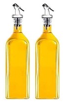 Oil dispencer for Kitchen Glass - Clear (Pack of 2) 1000ml - £28.37 GBP