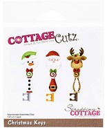 CottageCutz Dies CMAS, Christmas Keys 1.4&quot;X3.7&quot; - £17.32 GBP