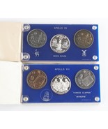 Nasa Médailles (21 Total) Apollo 1 7 12 14 15 16 17 Argent Nickel Bronze... - $661.10