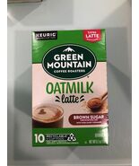 GREEN MOUNTAIN COFFEE ROASTERS BROWN SUGAR OATMILK LATTE KCUPS 10CT EXP ... - $6.00