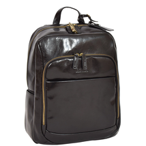 DR283 Back Pack Italian Buffalo Leather Rucksack Bag Black - £109.99 GBP