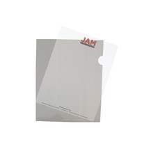 JAM Paper Plastic Sleeves 9&quot; x 12&quot; Smoke Gray 12/Pack (2226316990) - £34.60 GBP