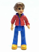 Fisher Price Go Anywhere Girl Sweet Streets Woman Lady Doll From Petting Farm - $8.90