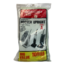 Hoover Carpet Type A For Hoover Upright Vacuum Bags (7 Bags) 1988 Open Pkg - £6.10 GBP