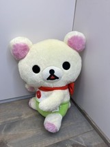 San X Rilakkuma ladybug Bear Plush 12 Inch Sakura D - $19.79