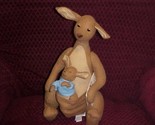 16&quot; Kanga and Roo Plush Toy With Tags From Disney Christopher Robin Nice - £234.64 GBP