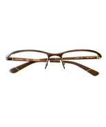Nike Eyeglasses 6037 259  Brown Metal Half Rim Titanium Frames 53-17-135... - €92,83 EUR