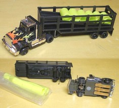 1993 TYCO TCR JAM Slot Car Flamed Peterbilt Barrel Truck Total Control Racing A+ - $54.99