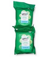 (2) Yes To Cucumbers Calming Facial Wipes Aloe Vera Soothing Face 30 Wipes - $39.99