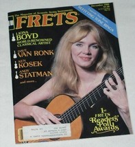 Liona Boyd Frets Magazine Vintage 1980 Dave Van Ronk Ken Kosek Andy Statman - $29.99