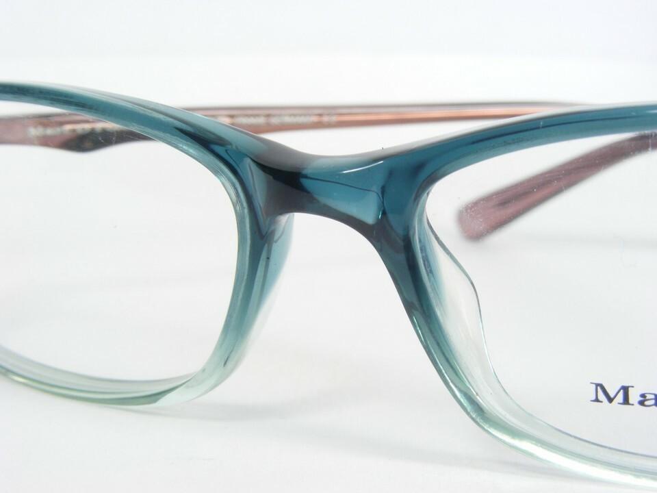 Vintage Marc O'Polo 3239 217 TRANSPARENT BLUE TEAL GRADIENT EYEGLASSES 50-14-135 Item image 9