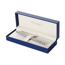 Waterman Hémisphère Fountain Pen, Stainless Steel with Chrome Trim, Medi... - £67.86 GBP