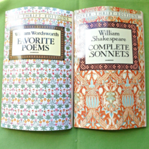 William Shakespeare Complete Sonnets &amp; William Wordsworth Favorite Poems - £5.48 GBP