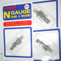 N Scale Train Accessories 3 snap in Lights  Model Railroad nib - $10.07