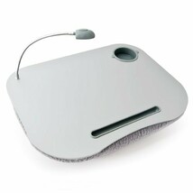 Relaxdays Laptop Tray with Cup Holder and LED Light Portable Table  - $92.00