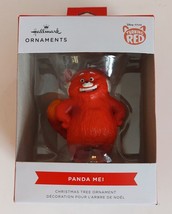 Hallmark 2022 Disney Pixar Turning Red PANDA MEI Christmas Tree Ornament - £8.60 GBP
