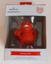 Hallmark 2022 Disney Pixar Turning Red PANDA MEI Christmas Tree Ornament - £8.62 GBP