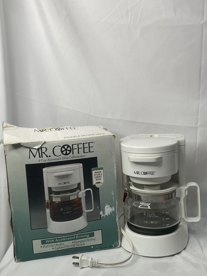 Mr. Coffee Bl 4 Vintage 4 Cup Automatic Drip and 50 similar items