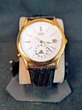 Seiko: 5T32-6A29: Watch: Men: Gold Tone White Dial Date: 38mm Round:  - $233.75