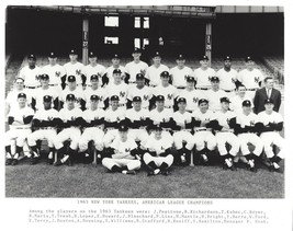 1963 New York Yankees 8X10 Team Photo Baseball Mlb Picture Ny Al Champs - £3.94 GBP