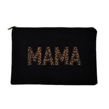 New Soft Canvas Mama  Print Pattern Women Travel Storage Bags Toiletry Organizer - £9.57 GBP