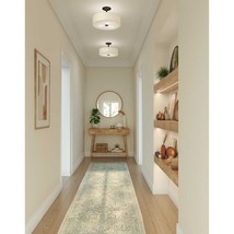 Progress Lighting Inspire 18 Inch 3 Light Semi Flush Mount Inspire - P35... - $75.74