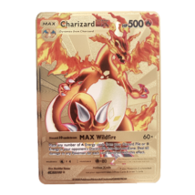 Charizard DX HP500 Gold Metal Pokemon Card - £11.72 GBP