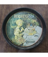 Hershey&#39;s Cocoa Chocolate Bristol Ware 11 3/4&quot; Metal Serving Tray Decor - $18.81