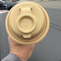 Vintage Tupperware 844 Quick Shake Mixer Blender Shaker Tan Measuring No... - $7.43