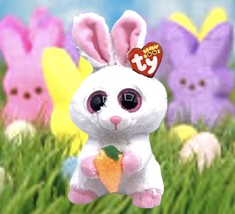 Ty Beanie Boos - BRUNCH the Easter Bunny Rabbit 6&quot; (Exclusive) 2020 NEW - £13.92 GBP
