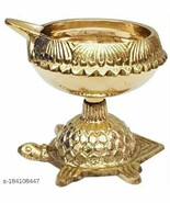 TUTTLE DIYA Good Luck and Prosperity, Brass Kachua DIYA for Good Luck, D... - €27,44 EUR