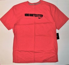 Nike Mens T-Shirt Uncontested Red Swoosh Size XLarge NWT - £14.97 GBP