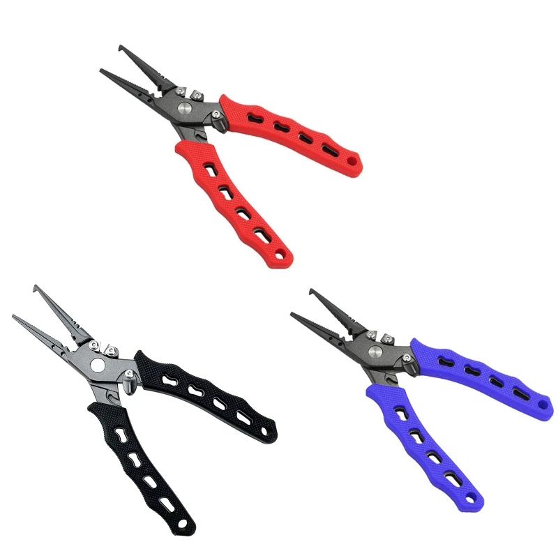 Outdoors Fishing Plier Stainless Steel Fishing Multi Tool Crimping Tool &amp; Cutter - £22.70 GBP+