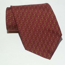 Jos A Bank Corporate Collection Men Dress Silk Tie Extra 65&quot; Long 3.75&quot; Wide  - £20.93 GBP