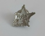 Vintage Star With Bird Silver  .75&quot; Lapel Hat Pin - $101.94 MXN