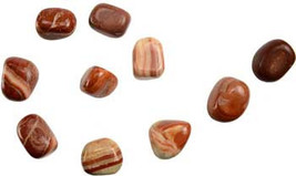 1 Lb Malachite, Red Tumbled Stones - £41.97 GBP