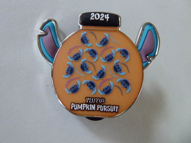 Disney Trading Pins 170438 Pluto’s Pumpkin Pursuit 2024 5-Pin Set - Stitch - $14.05