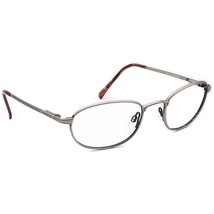 Costa Del Mar Eyeglasses AE-22 Aegean Matte Pewter Oval Metal Japan 52[]20 135 - £62.53 GBP