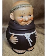 Vintage Goebel Friar Tuck Coin Bank SD 29 With Toes 1950-1959 NO KEY A - $53.86 CAD