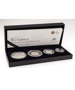 2012 Vereinigtes Königreich Royal Mint Four-Coin Silber Britannia Beweis... - €204,15 EUR