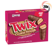 Full Box 20x Pack Twix Cookie Dough Share Size Candy Bars | 4 Bars Each ... - £43.18 GBP