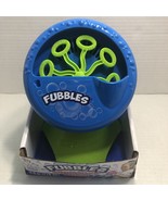Little Kids Fubbles Bubble Blastin&#39; Machine Blue/Green Ages 3+ (VS) - $10.11