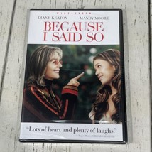 Because I Said So (DVD, 2007) Diane Keaton Mandy Moore New Sealed! - £5.01 GBP