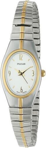 Primary image for Pulsar PC3092 Women’s White Dial Stainless Steel Two-Tone Analog Quartz Watch
