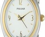 Pulsar PC3092 Women’s White Dial Stainless Steel Two-Tone Analog Quartz ... - $45.00