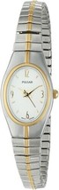 Pulsar PC3092 Women’s White Dial Stainless Steel Two-Tone Analog Quartz Watch - £35.44 GBP