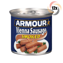 12x Cans Armour Star Smoked Flavor Vienna Sausages | 4.6oz | Fast Shipping! - $31.25