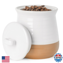 HASENSE Ceramic Food Storage Container, Airtight Porcelain Kitchen Canis... - $36.39