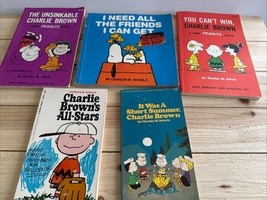 Peanuts Snoopy Charlie Brown Cartoon Comic 5 Picture Comic Book Lot - $348.75 MXN